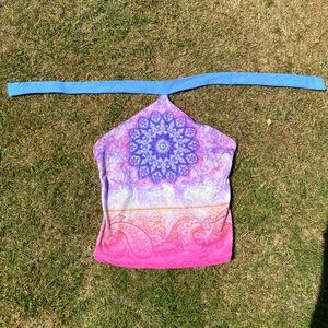 90’s psychedelic halter top